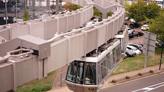 Suspension Train (Schwebahn) Airport Dusseldorf - My Favorite Airport In Germany