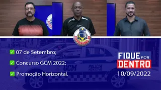 FIQUE POR DENTRO | SINDGUARDAS-SP | PROGRAMA 191 (10/09/2022)