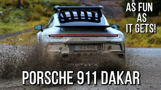 PORSCHE 911 DAKAR - DRIVING IT HARD IN THE MUD - TOTALLY EPIC !