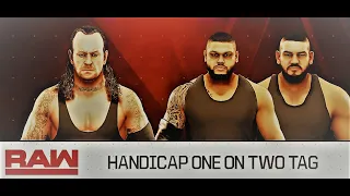 Forming SHIELD 2.0  UNDERTAKER on RAW Handicap Match vs AOP (Part 01)