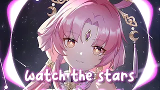 [~Nightcore~] Kiyakmi - Watch The Stars (Ft. Eleanor) (Lyrics)