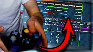 Making beats in FLStudio with a GameCube Controller...