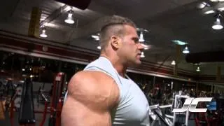 Jay Cutler 2011 Olympia Prep - Arms Part 1 Triceps