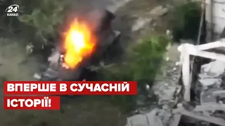 💥 Окупанти "спалилися"! Українські бійці ефектно знищили ворожий "Тюльпан"