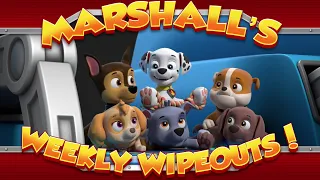 Marshall's Weekly Wipeouts! (Season 9 - Aqua Pups: Pups Save a Merdinger)