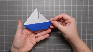 Origami Sailboat Happy New Year!