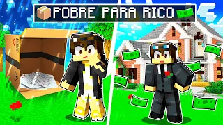 A HISTORIA DE UM POBRE QUE FICOU RICO NO MINECRAFT!!