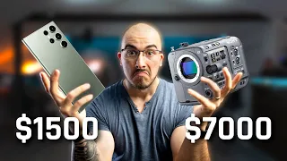 GALAXY S23 ULTRA vs SONY FX6 | CINEMA CAMERA VS PHONE