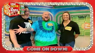 The Price Is Right Live! - hoping to "come on down" at this audience participation stage show