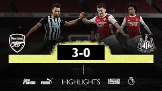 Arsenal 3 Newcastle United 0 | Premier League Highlights