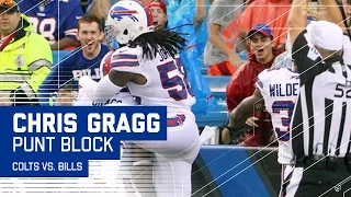 Bills Block Pat McAfee's Punt & Snag a Safety! (Preseason) | Colts vs. Bills | NFL
