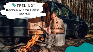 Trelino Trenntoiletten - Entdecke das Gefühl von Kacken wie zu Hause überall. #vanlife #rv #toilet