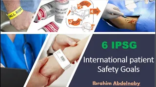 #IPSG II International patient safety goals II Patient safety