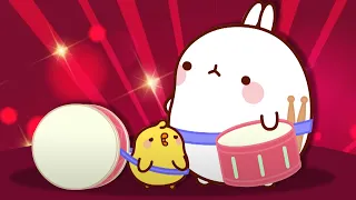 Molang | Rock Band🎶 | Cartoons For Children | HooplaKidz Toons