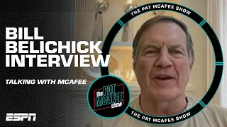 BILL BELICHICK JOINS THE PAT MCAFEE SHOW 👀 Co-hosting the NFL Draft, Tom Brady as the GOAT & more 🏈