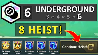 What if REROLL 7 and 8 Heist?...