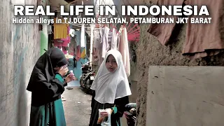 MENELUSURI GANG TERSEMBUNYI TJ.DUREN, GROGOL PETAMBURAN, JKT BARAT Indonesia 🇮🇩 WALK TOUR JAKARTA