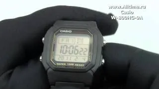 Мужские японские наручные часы Casio W-800HG-9A