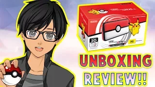 New Nintendo 2DS XL Pokeball Limited Edition Unboxing + Review!