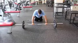 How To Perform A Barbell Roll-Out