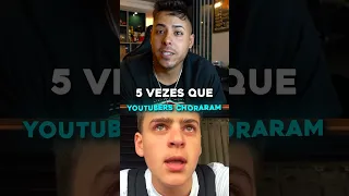 Vezes que os youtubers choraram😭 #renatogarcia #jonvlogs