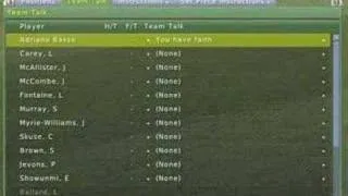 Football Manager Xbox 360 - 4. Setting Yourself A Target