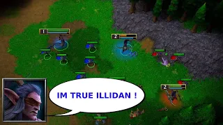 Warcraft 3 - ranked - IM ILLIDAN ! NO IM TRUE ILLIDAN !