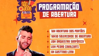 ABERTURA DO SÃO JOÃO SANTA CRUZ DO CAPIBARIBE: PEDRO CAVALCANTI E GUSTTAVO LIMA  - AO VIVO 17-06-22