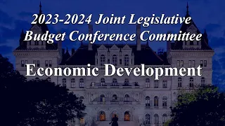 2023-24 Budget Subcommittee  - Economic Development