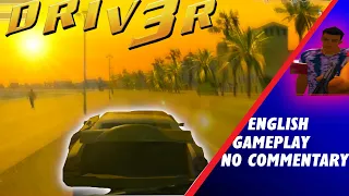 DRIV3R PC Gameplay 🚘 CITY SWAP From MIAMI To NICE Take A Ride At DUSK! | Driv3r Fan