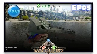 Taking to the Water, Epic Megalodon Taming! - Ark Valguero Cluster EP05 (XBox/Windows 10)