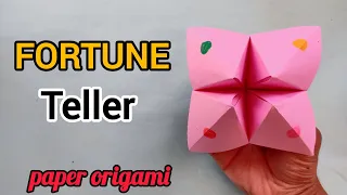 Origami Paper Fortune Teller Tutorial || How To Make a Paper Fortune Teller  #paperhacker