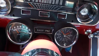 1965 Ford Mustang 4-Speed HURST 289 V8 in action