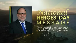 National Heroes Day Message 2021