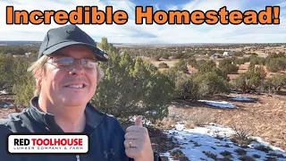 Amazing 30 ACRE, Off-grid, High Desert Arizona Homestead and Its FOR SALE!!