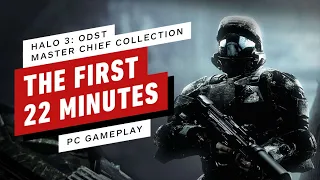First 22 Minutes of Halo 3: ODST Master Chief Collection PC Gameplay