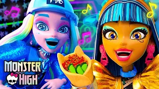Cleo & Lagoona Sing "Mix and Match!" & "Perfect Recipe!" feat. Draculaura & Clawdeen | Monster High