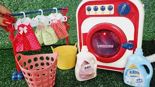 10 Minutes Satisfying Unboxing Toy Washing Machine Hello Kitty With Accessories and Its Testing