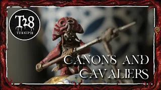 Canons and Cavalry for my Turnip28 army