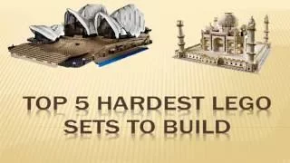 Top 5 Hardest Lego Sets to Build