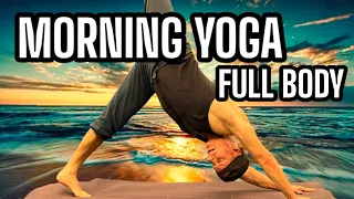 20 Min MORNING YOGA TO WAKE UP - Full Body Yoga Strength & Flexibility Workout