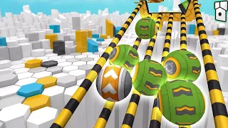 GYRO BALLS - All Levels NEW UPDATE Gameplay Android, iOS #346 GyroSphere Trials