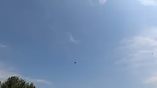 Vol de Rafales au dessus de la plage de bellecin