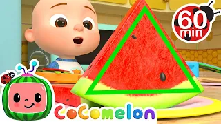 Shapes In My Lunch Box | Cocomelon | Party Playtime Nursery Rhymes and Kids Songs!