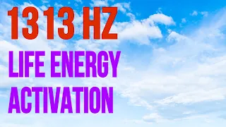 1313 hz Low Vibration Removal | Life Energy Activation | Increasing Vibrations in Sleep