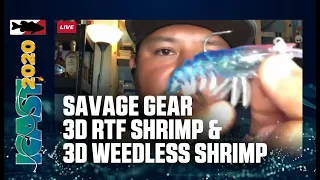 Savage Gear 3D Shrimp RTF and 3D Shrimp Weedless with Jose Chavez | ICAST 2020