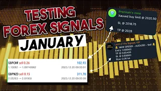 I tested 10 FOREX SIGNAL CHANNELS For a MONTH (Results) | The CopyTrader