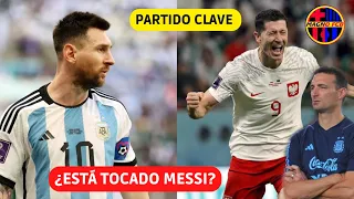 💥 MESSI Y ARGENTINA LISTOS PARA EL PARTIDO CONTRA POLONIA! SCALONI DEBE JUGAR CON ENZO FERNANDEZ!