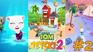 Talking Tom Jetski 2 Gameplay #2 | Angela's Resort Unlocked