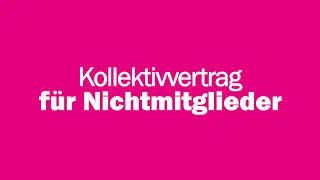 Kollektivvertrag für Nichtmitglieder